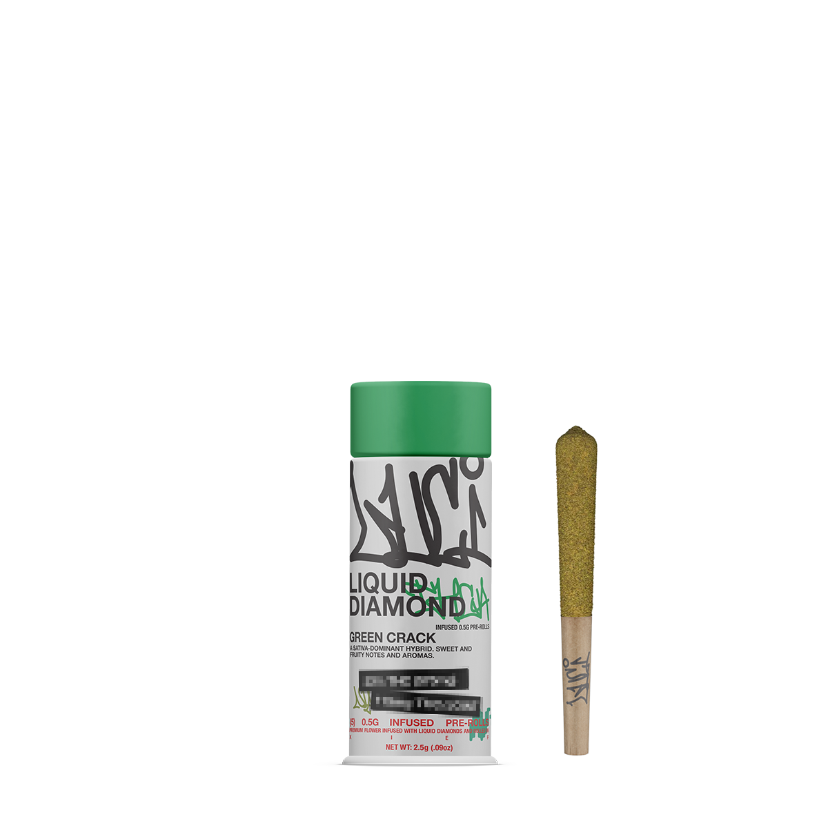 INFUSED 0.5G JOINTS - GREEN CRACK – NOWAVE