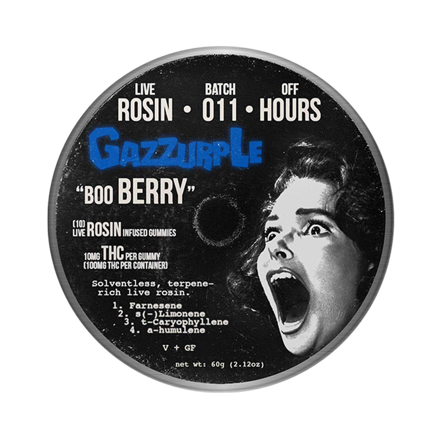 #011 Gazzurple “Boo Berry”